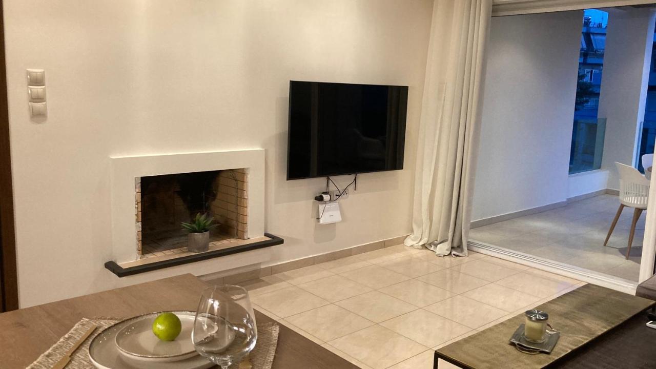 Bright Luxury Apt. Волос Экстерьер фото