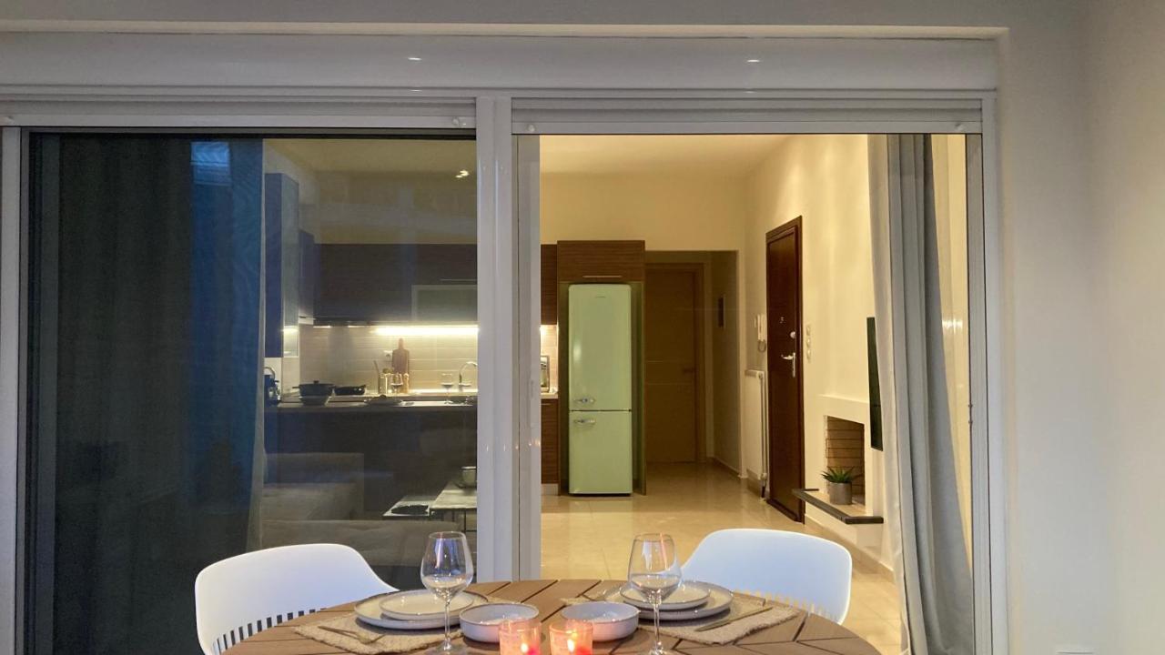 Bright Luxury Apt. Волос Экстерьер фото